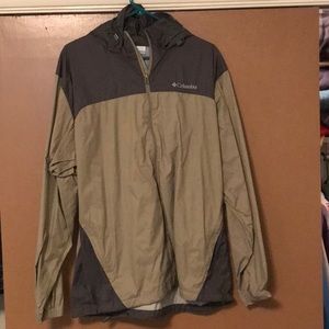 Columbia rain coat
